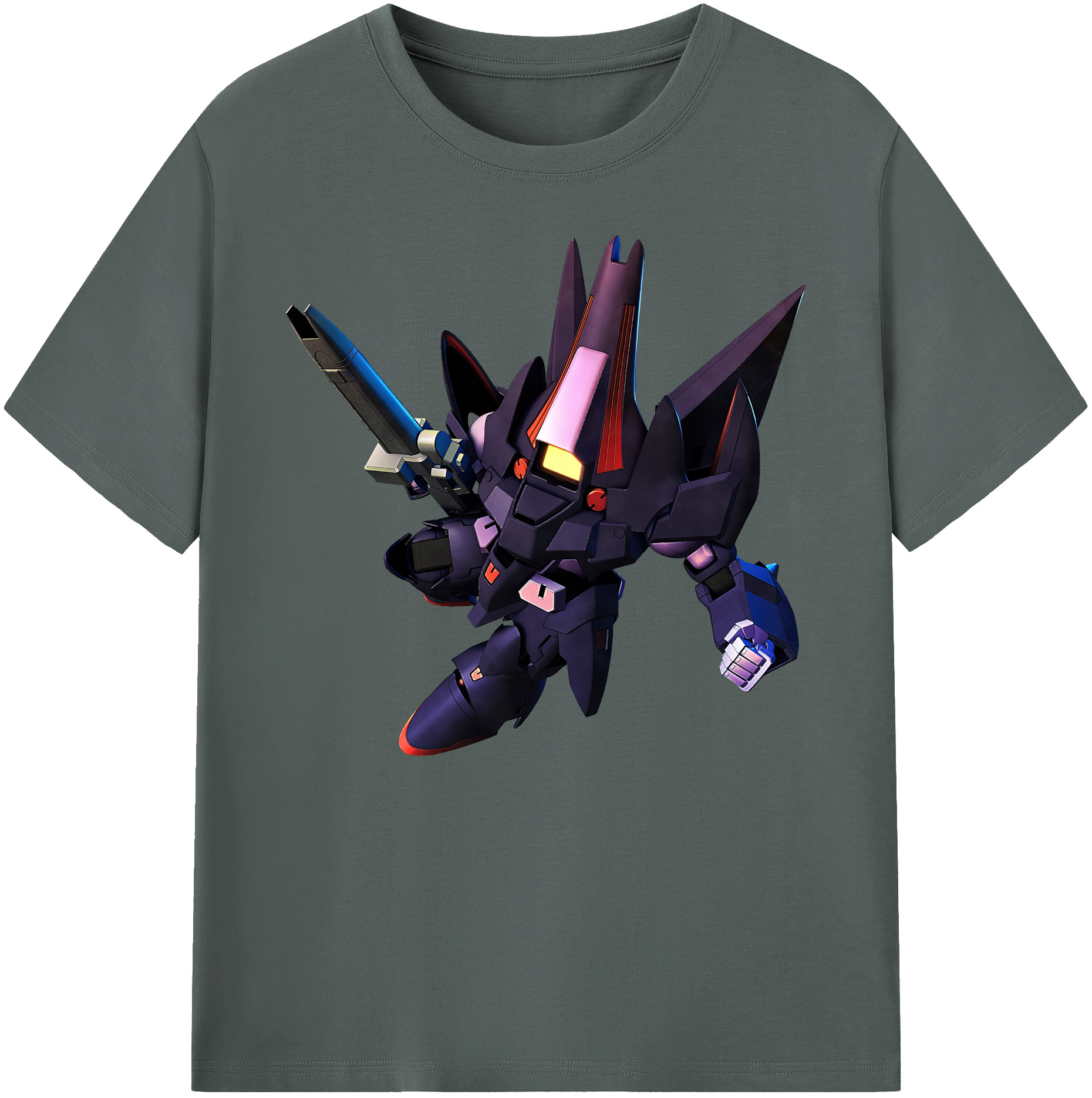 （画像用） 機動戦士ガンダム Mobile Suit Gundam 綿100％ メンズ半袖Tシャツ｜肌触りやわらか＆通気性